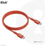 Club3D Kabel USB 2 Typ C PD 240W / 480Mb 1m St/St retail