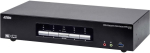 Aten KVM Switch 4P USB3.0 4K DP Triple View KVMP S