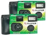 Fotokaamera Fujifilm | 7130786 QuickSnap 400 Disposable Flash Camera (Pack of 2)