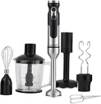 Maestro MR-567 blender Immersion blender 1000 W Black, Stainless steel
