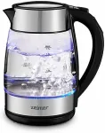 Veekeetja Zelmer ZCK8026 electric kettle 1.7 L 2200 W Black, Transparent