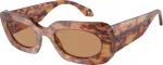 Giorgio Armani P&auml;ikeseprillid naistele AR8182-597853 (l&auml;&auml;tse/silla/sanga) 52/23/140 mm