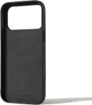 MUJJO Kaitse&uuml;mbris Apple iPhone 17 Pro Max, must, naturaalsest nahast, MagSafe &uuml;hilduv,