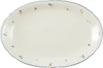 No name SELTMANN MARIE-LUISE STREUBLUME Oval Serving Plate 31 x 21 cm