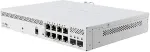 MikroTik CSS610-8P-2S+IN network switch Managed Gigabit Ethernet (10/100/1000) Power over Ethernet (PoE) White