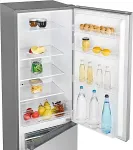 K&uuml;lmik BOMANN KG 7353, fridge-freezer combination (stainless steel)
