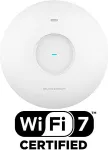 GrandStream GWN7672 AP, Wi-Fi 7 BE11000, 802.11be, 2x2:2 MU-MIMO, MRU, 2x5G Ethernet WAN/LAN, BT