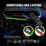 ENERMAX Liquid CPU Cooler Aquafusion ADV 240mm RGB White