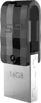 M&auml;lukaart Silicon-Power Silicon Power USB-Stick 16GB USB3.2 + Typ C C31 Black