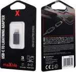 MaXlife adapter USB-C - Lightning, must