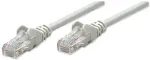 Intellinet Patchkabel RJ45 U/UTP Cat6 5.00m Hebelschutz grau