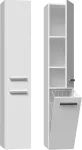 TOP E SHOP Bathroom cabinet NEL IV 31x30x174 cm, matt white