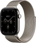 APPLE Watch 12 5G 42mm Ti, Natural Milanese Loop