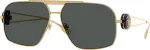 Versace P&auml;ikeseprillid NAISTELE VE2269-100287 (L&auml;&auml;ts/Sild/K&otilde;rvakaar) 60/14/140 mm