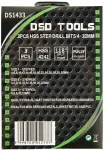 DSDTOOLS 3 tk. HSS astmelised puuriterad 4-32 mm DS1433