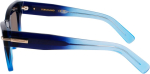 Ferragamo P&auml;ikeseprillid WOMEN SF2031S-415 (L&auml;&auml;ts/Sild/Tagaosa) 52/17/145 mm