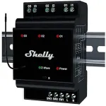 Shelly Qubino Wave Pro 3 3-channel Din Z-wave Bus Relay