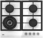 Pliidiplaat Beko HILW 64225 SW White Built-in 60 cm Gas 4 zone(s)