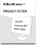 QOLTEC 51053 display privacy filters 48.3 cm (19")