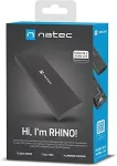 K&otilde;vaketas GENESIS External HDD/SDD M.2 NVME Lite, USB-C 3.1 | Natec Rhino