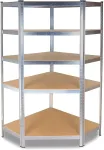 TOP E SHOP Metal corner storage rack G9040 40cm