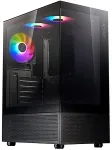 Korpus XPG INVADER X MINI KOMPAKTES MID-TOWER-CASE Black