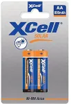 XCell Akku Solar X550AA Ni-MH Mignon AA 1,2V 800mAh 2St.