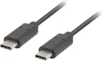LANBERG CA-CMCM-10CU-0010-BK kabel USB 2.0 1m USB-C M/M Black