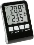 TFA-Dostmann TFA PALMA Temperatursensor Sort Gr&aring; Hvid