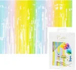 PartyDeco peokardin &ndash; mitmev&auml;rviline, 100 x 195 cm