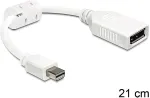 DELOCK Adapterkabel mini DP-St > DP-Bu white