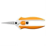 Fiskars 1070029 stationery/craft scissors Art & Craft scissors Figure cut + Straight cut Orange, White