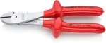KNIPEX SZCZYPCE TNĄCE BOCZNE VDE O ZWIĘKSZONYM PRZEŁOŻENIU 200MM