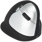 Hiir R-GO TOOLS R-Go Maus HE ergonomisch rechts Bluetooth gro&szlig; schw./silb retail