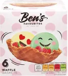 BEN'S FAVOURITES Vahvlikausid , magusad, 6 tk, 78g