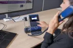 Telefon Alcatel-Lucent Fikseeritud laua Alcatel ENTERPRISE DeskPhone ALE-300 juhtmega k&auml;siga