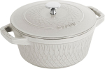 STAUB SPECIAL COCOTTE Round cast iron pot 2.3 ltr, truffle
