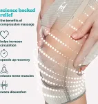 Homedics SR-CMXKE10HBND Modulair Compression System Knee Wrap + Controller