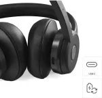 HAMA 00139938 BT700 Bluetooth&reg; Headset With Microphone For PC & Mobile, Black
