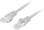 Lanberg | Patchcord Cat.6 UTP LSZH CU | PCU6-10CU-0150-S | 1.5 m | Grey