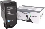 Tooner LEXMARK - Cyan - Original - Tonerpatrone - f&uuml;r Lexmark CS727de, CS728de, CX727de