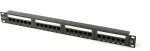Assmann Patch panel 19 "24-port, 5e, U / UTP, 1U, black (complete)