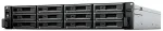 SYNOLOGY RX1222sas HDD/SSD enclosure Black 2.5/3.5"