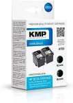 Tooner KMP PrintTechnik AG KMP Patrone HP301XL DoublePack 2x480 Seiten black kompatibel