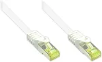 GoodConnections Good Connections Patchkabel m. Cat.7 Rohkabel wei&szlig; 0,15m