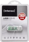 M&auml;lukaart Intenso MEMORY DRIVE FLASH USB2 32GB/TRANSPARENT 3502480