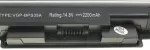 GREEN CELL A f&uuml;r Sony Vaio SVF14 SVF15 Fit 14E 15E / 14,4V 2200mAh
