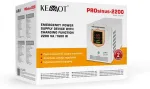 UPS Kemot PROsinus-2200 emergency power supply unit &ndash; a pure sine wave inverter with a 12V charging function, 230V, 2200VA/1600W