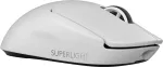 Hiir Logitech PRO X SUPERLIGHT 2 SE Wei&szlig; Gaming Maus, Kabellose LIGHTSPEED Technologie, Hero 2 Sensor, 44.000 DPI