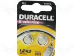 Duracell Electro 2x LR43 1,5V